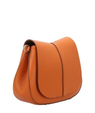 GIANNI CHIARINI HELENA ROUND Leather bag with double shoulder strap spice - Women&rsquo;s Bags - 3