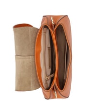 GIANNI CHIARINI HELENA ROUND Leather bag with double shoulder strap spice - Women&rsquo;s Bags - 5