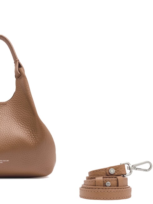 DUA Shoulder bag, in leather clay - Women’s Bags