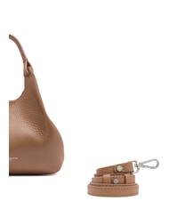 GIANNI CHIARINI DUA Shoulder bag, in leather clay - Women’s Bags - 3