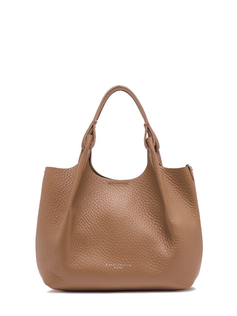 DUA Shoulder bag, in leather clay - Women’s Bags