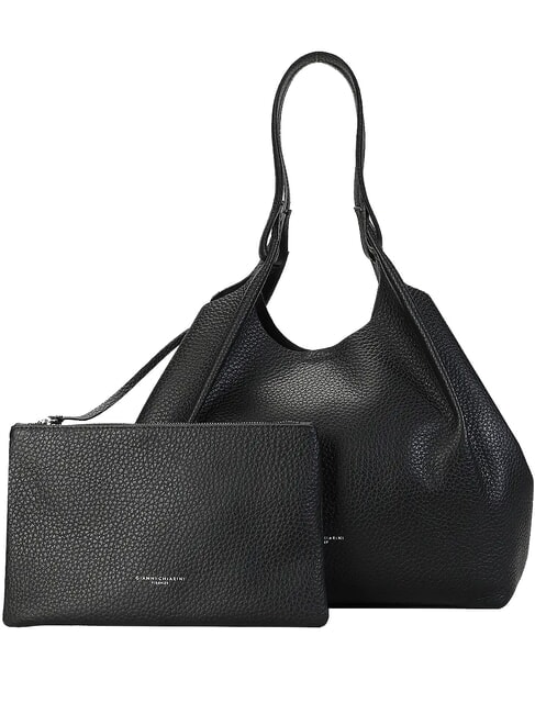 DUA Large leather shoulder bag Black - Women’s Bags