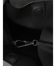 GIANNI CHIARINI DUA Large leather shoulder bag Black - Women’s Bags - 4