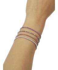 AMEN TENNIS MANIA Golden bracelet with zirconia - Bracelets