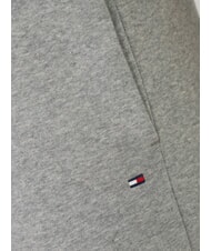 TOMMY HILFIGER TH Tracksuit bottoms with elasticated ankles mid gray heather - Men's sports suits - 3