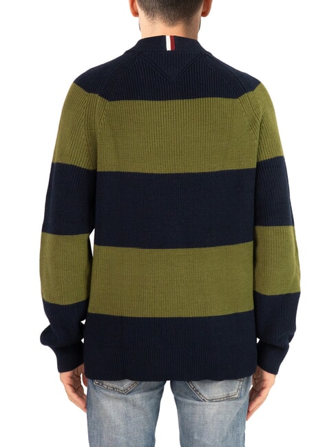 TH Wool blend crew neck sweater desert sky/putting green - Men's Sweaters