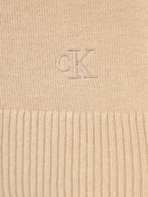 CK JEANS  taupe plaza - Men's Sweaters