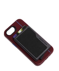 PIQUADRO BLACK SQUARE Leather and aluminum card holder Black - Men&rsquo;s Wallets - 3