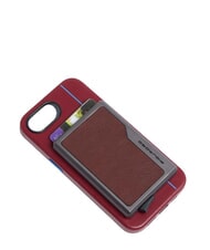 PIQUADRO BLACK SQUARE Leather and aluminum card holder LEATHER - Men&rsquo;s Wallets - 3