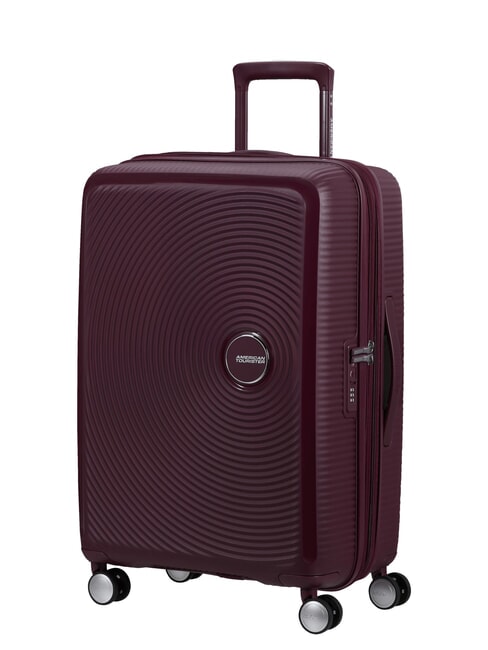 SOUNDBOX SPINNER Medium trolley, expandable wild cherry - Rigid Trolley Cases
