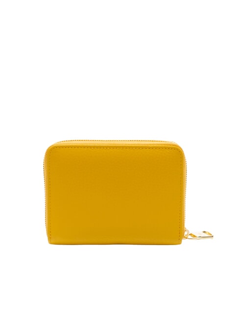BASIC Small zip around leather wallet yellow - Women&rsquo;s Wallets