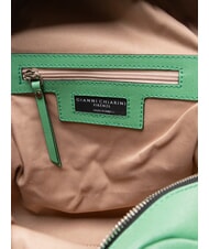 GIANNI CHIARINI SAFFIANO Leather backpack mint - Women’s Bags - 4
