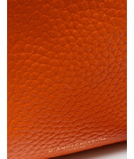 GIANNI CHIARINI FRIDA Double zip leather shoulder bag coral - Women&rsquo;s Bags - 3