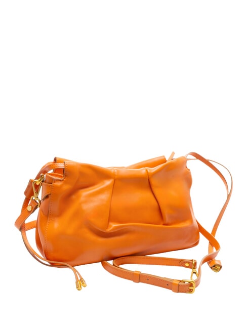 LUCIA Leather shoulder bag coral - Women’s Bags