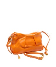 GIANNI CHIARINI LUCIA Leather shoulder bag coral - Women’s Bags - 2