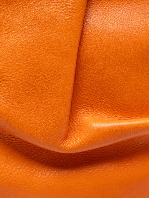 LUCIA Leather shoulder bag coral - Women’s Bags