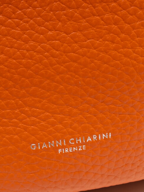 DORY Leather shoulder bag coral-nature - Women’s Bags