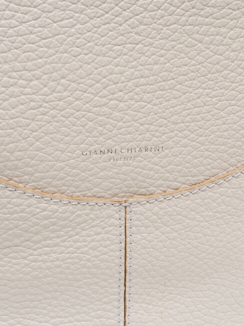 MINERVA Leather shoulder bag sand - Women&rsquo;s Bags