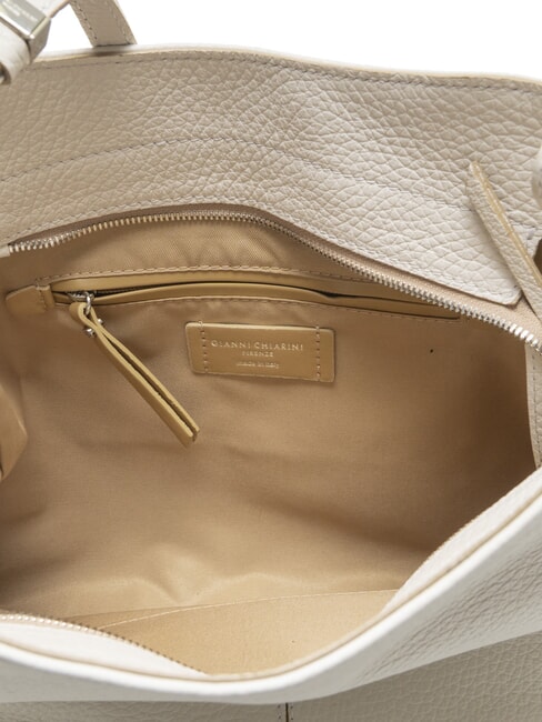 MINERVA Leather shoulder bag sand - Women&rsquo;s Bags