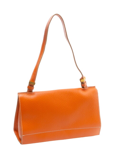 NICOLE Leather shoulder bag coral - Women’s Bags