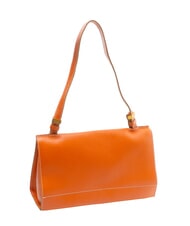 GIANNI CHIARINI NICOLE Leather shoulder bag coral - Women’s Bags - 2