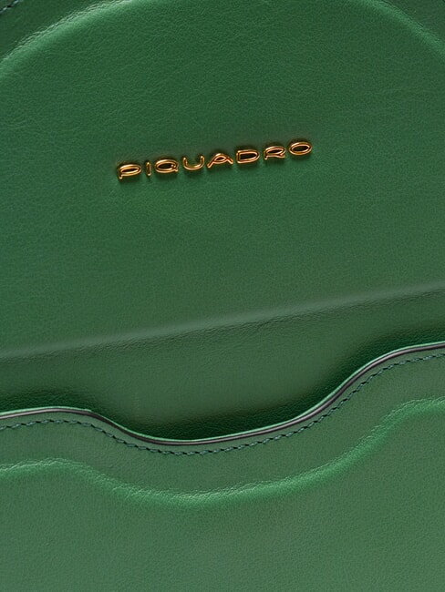 CAMPIONARIO - GEA  Leather tablet holder backpack GREEN - Women&rsquo;s Bags