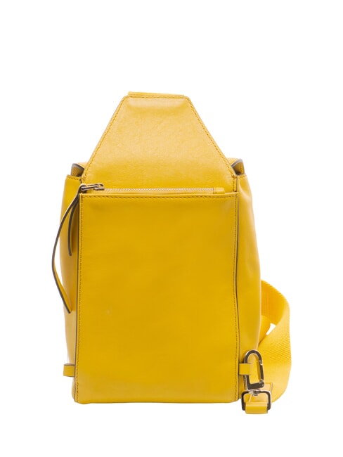 CAMPIONARIO -  DAFNE  Leather one-shoulder Yellow - Women&rsquo;s Bags