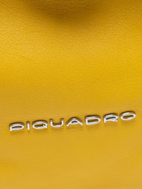 CAMPIONARIO -  DAFNE  Leather one-shoulder Yellow - Women&rsquo;s Bags