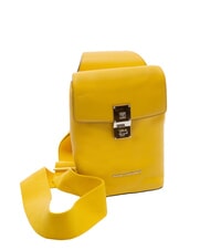 PIQUADRO CAMPIONARIO -  DAFNE  Leather one-shoulder Yellow - Women&rsquo;s Bags - 4