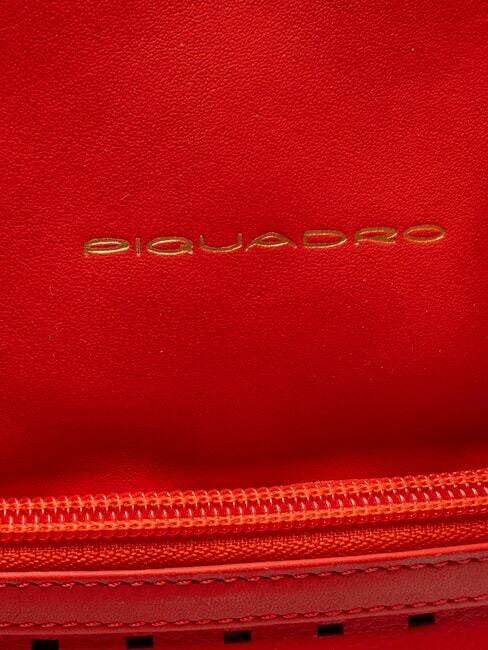 CAMPIONARIO - IPAZIA Leather shopping bag RED - Women&rsquo;s Bags