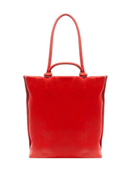 CAMPIONARIO - IPAZIA Leather shopping bag RED - Women&rsquo;s Bags