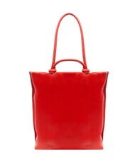 PIQUADRO CAMPIONARIO - IPAZIA Leather shopping bag RED - Women&rsquo;s Bags - 4