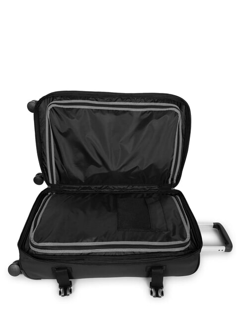TRANSIT'R 4 M + Medium Trolley BLACK - Semi-rigid Trolley Cases