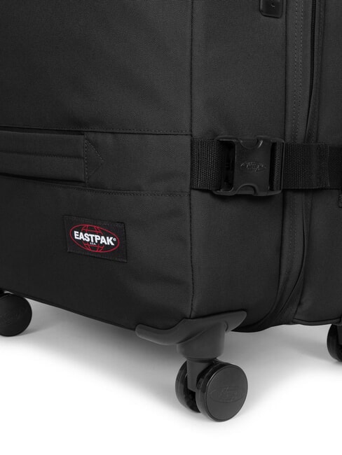 TRANSIT'R 4 M + Medium Trolley BLACK - Semi-rigid Trolley Cases