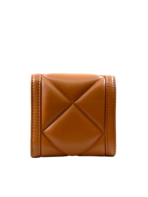 LOVE EMBOSSED Small coin purse wallet camel - Women’s Wallets