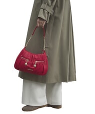 LOVE MOSCHINO BAGGY Shoulder bag with pockets RED - Women’s Bags - 5