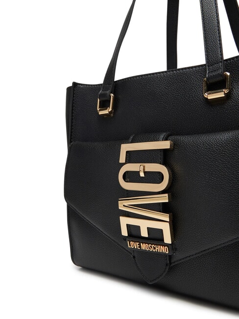 LOVEBUG Shoulder shopping bag with pocket Black - Women’s Bags