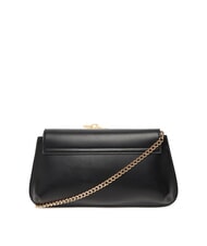 LOVE MOSCHINO SCRIPT Bag with metal shoulder strap Black - Women’s Bags - 3