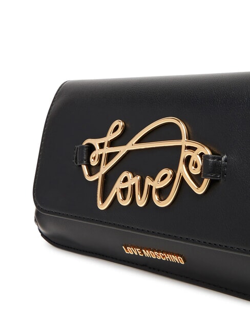 SCRIPT Bag with metal shoulder strap Black - Women’s Bags