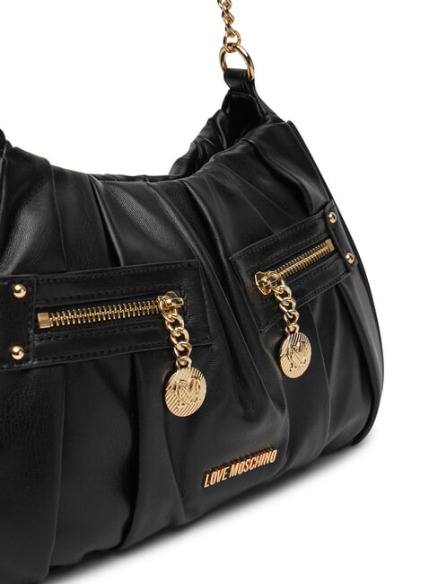 BAGGY Shoulder bag with pockets Black - Women’s Bags
