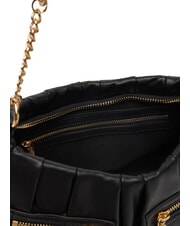 LOVE MOSCHINO BAGGY Shoulder bag with pockets Black - Women’s Bags - 4