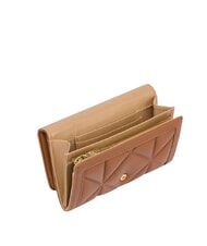 LOVE MOSCHINO LOVE EMBOSSED Large wallet with flap - Women’s Wallets