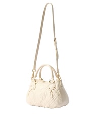 LOVE MOSCHINO QUILTED Handbag with shoulder strap ivory - Women’s Bags - 3