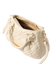LOVE MOSCHINO QUILTED Handbag with shoulder strap ivory - Women’s Bags - 5