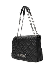 LOVE MOSCHINO QUILTED Shoulder bag with chain - Women’s Bags