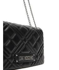 LOVE MOSCHINO QUILTED Shoulder bag with chain po00bx - Women’s Bags - 3