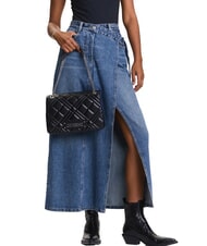 LOVE MOSCHINO QUILTED Shoulder bag with chain po00bx - Women’s Bags - 6