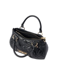 LOVE MOSCHINO QUILTED Handbag with shoulder strap Black - Women’s Bags - 4