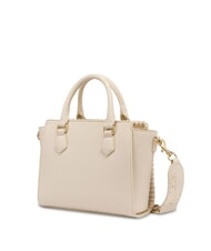 LOVE MOSCHINO BRAIDED Handbag with shoulder strap ivory - Women’s Bags - 2
