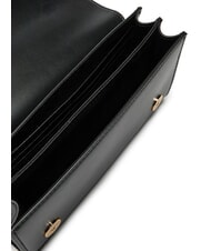 LOVE MOSCHINO JEWEL Shoulder bag with flap Black - Women’s Bags - 4